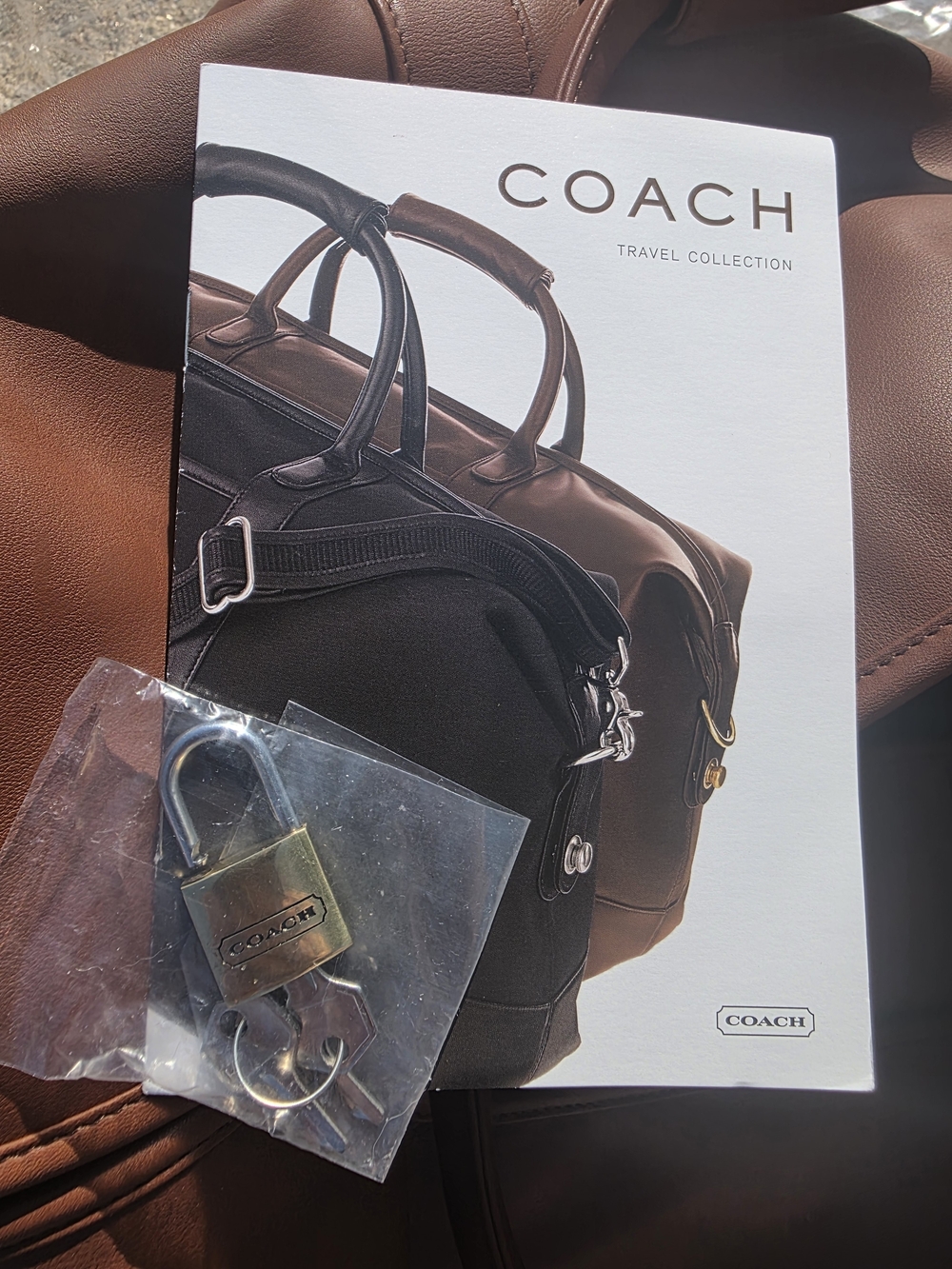 New, Vintage Coach Travel Collection Cabin Duffle Bag - Picture 14 of 16